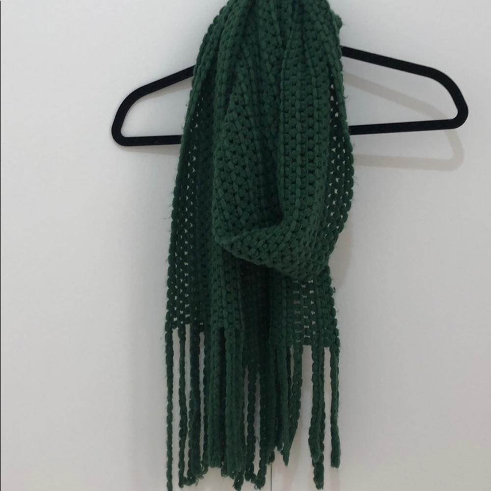 Green scarf